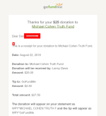 Thanks for your donation to Micheal Cohen Truth Fund.png