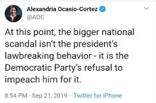 Aoc Dems won't mpeach.jpg