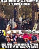 brave-iranian-woman-protesting-by-taking-off-hijab-vs-idiot-american-feminists-putting-on-hijabs.jpg