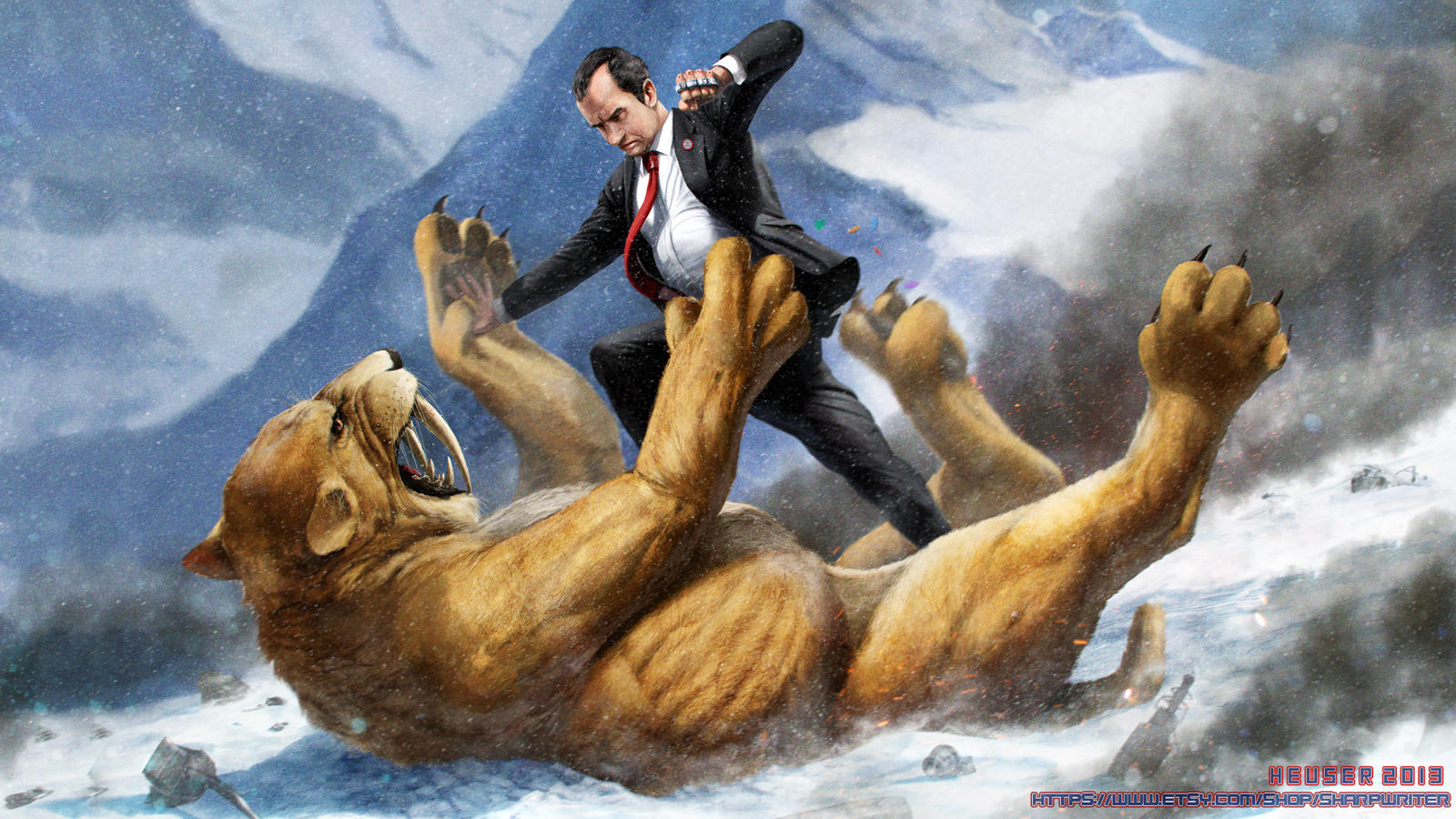 richard_nixon_fighting_a_saber_tooth_tiger_by_sharpwriter-d6bln06.jpg